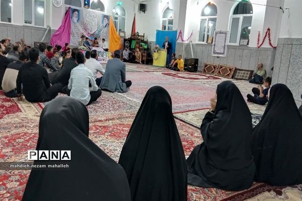 محفل انس با قرآن در مسجد جامع روستای نظام محله گلوگاه