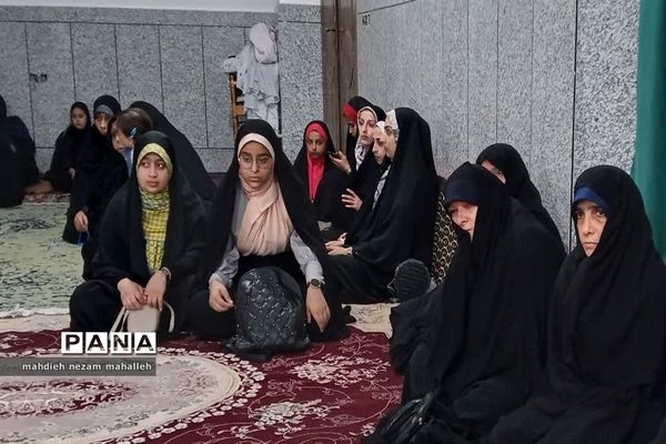 محفل انس با قرآن در مسجد جامع روستای نظام محله گلوگاه