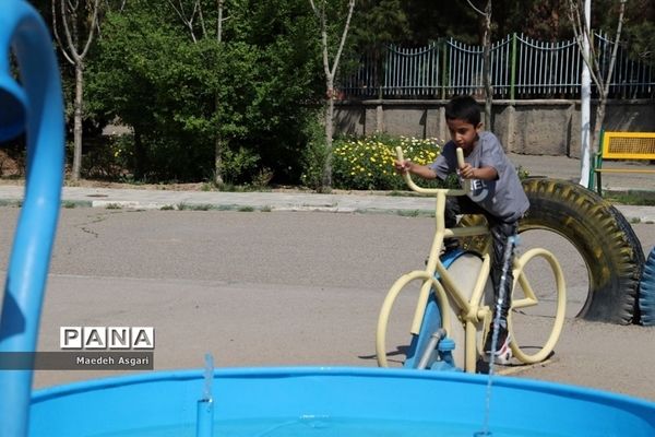 «بوستان فدک» استراحتگاهی خاطره انگیز برای مسافران نوروزی در قم