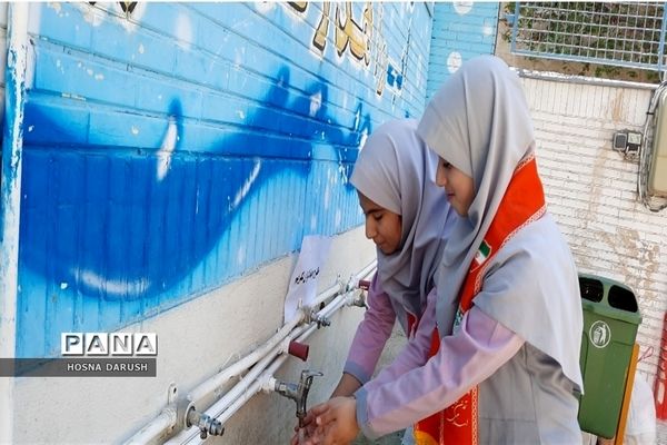 طرح جهادگران تکریم با حضور دانش‌آموزان عضو سازمان دانش‌آموزی