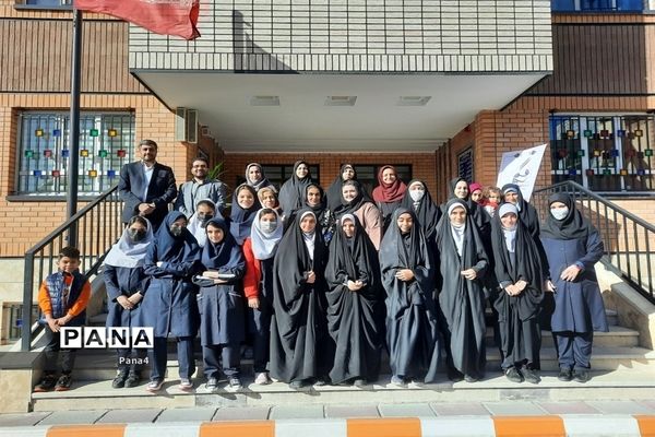 آماده سازی  دبیرستان دوره اول سردار شهید حاج قاسم سلیمانی توسط دانش‌آموزان