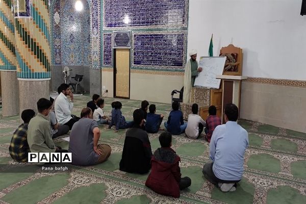 اجرای طرح «رفاقت مسجدی» درمسجد جواد ائمه (ع) بافق