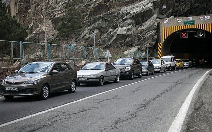 ممنوعیت تردد از محور کرج- چالوس و آزادراه تهران- شمال