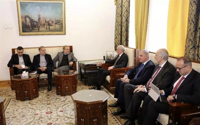دیدار علی اصغر خاجی با معاون وزیر خارجه سوریه