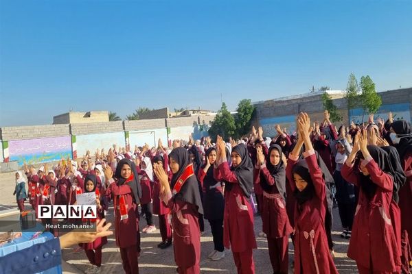 برگزاری مراسم ولادت حضرت امام حسن مجتبی (ع) در مدارس شادگان