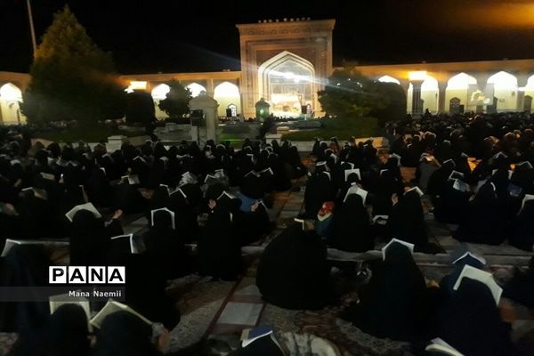 احیای شب نوزدهم ماه رمضان در شهرستان کاشمر