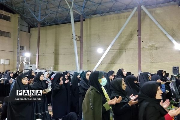 مراسم احیای شب نوزدهم ماه رمضان درمسجد رسول اکرم(ع) الوند
