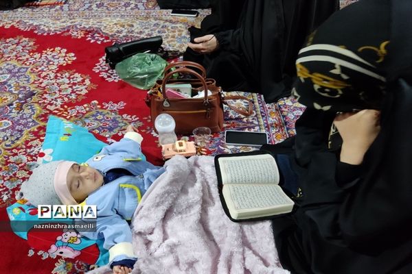 مراسم احیای شب نوزدهم ماه رمضان درمسجد رسول اکرم(ع) الوند