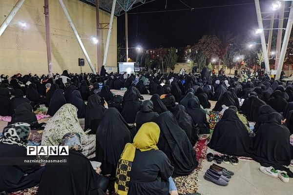 مراسم احیای شب نوزدهم ماه رمضان درمسجد رسول اکرم(ع) الوند