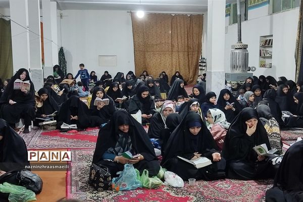 مراسم احیای شب نوزدهم ماه رمضان درمسجد رسول اکرم(ع) الوند