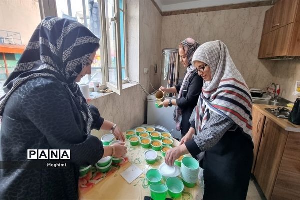 جشن میلاد امام حسن مجتبی (ع) در دبستان پروین اعتصامی منطقه ۱۳