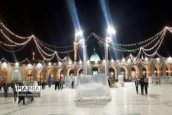 جشن باشکوه تولد امام حسن (ع) در حرم رضوی