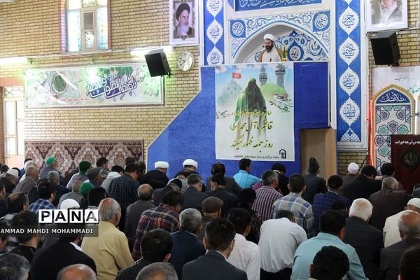 برگزاری سومین نماز جمعه ماه مبارک رمضان در فشافویه