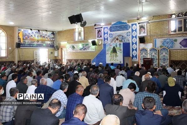 برگزاری سومین نماز جمعه ماه مبارک رمضان در فشافویه