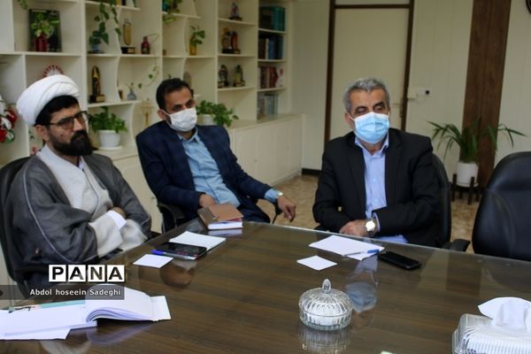 نشست هماهنگی ضیافت سفیران نور آموزش و پرورش استان بوشهر