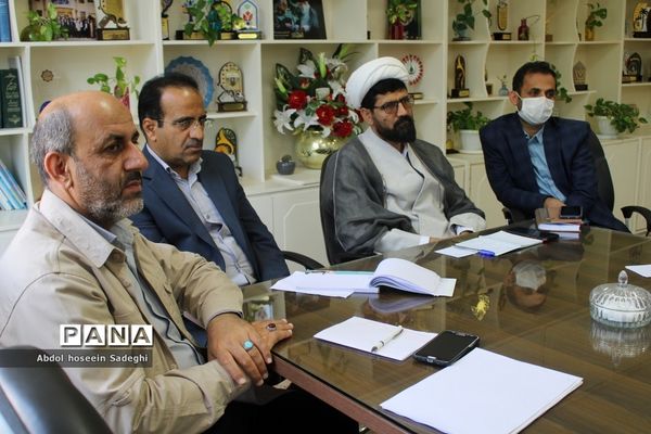 نشست هماهنگی ضیافت سفیران نور آموزش و پرورش استان بوشهر