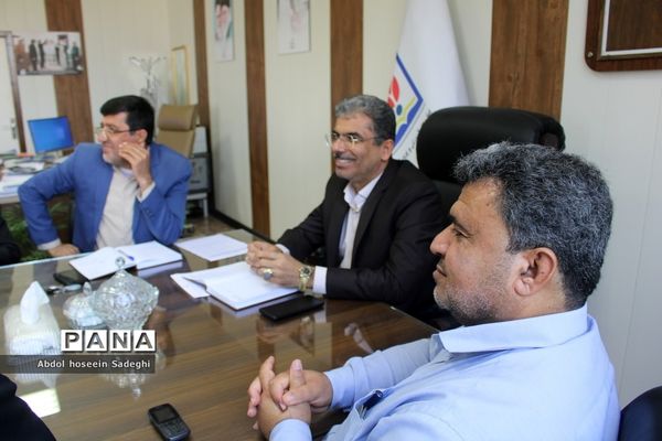 نشست هماهنگی ضیافت سفیران نور آموزش و پرورش استان بوشهر