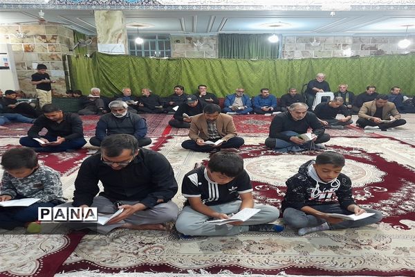 برگزاری مراسم شب قدر در مسجدقائم آبباریک جوادآباد
