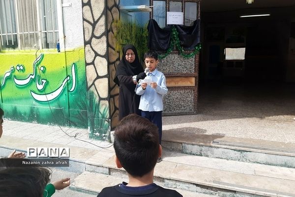 مراسم عزاداری شهادت امام علی(ع) در مدارس رودهن