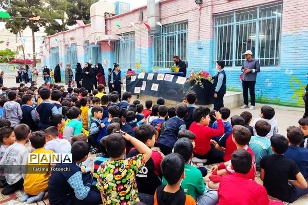 مراسم شهادت امام اول شیعیان در دبستان بعثت ناحیه 3 شیراز