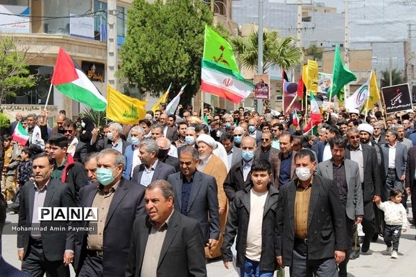 راهپیمایی روز جهانی قدس در ایلام