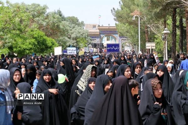 راهپیمایی عظیم روز جهانی قدس در کاشمر