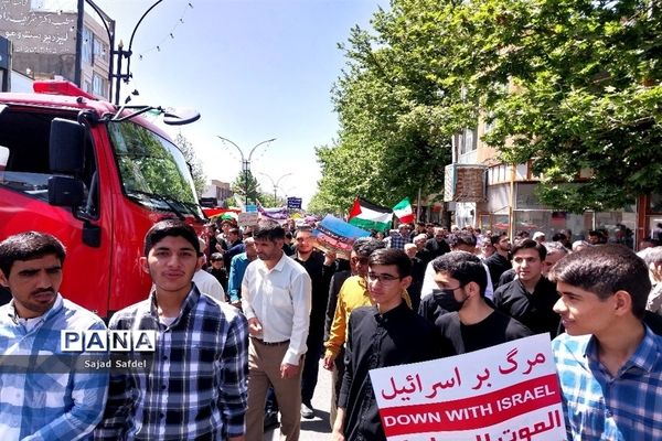 راهپیمایی عظیم روز جهانی قدس در کاشمر