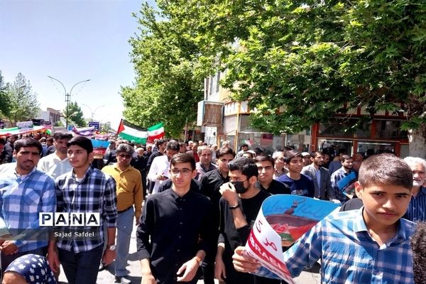 راهپیمایی عظیم روز جهانی قدس در کاشمر