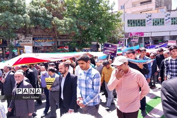 راهپیمایی عظیم روز جهانی قدس در کاشمر