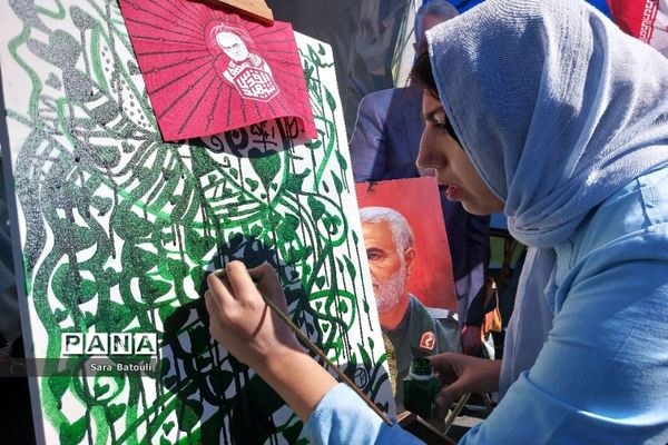 حضور پر شور مردم در راهپیمایی روز قدس در تهران