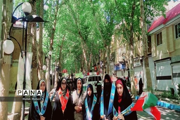 راهپیمایی روز جهانی قدس در شهرستان طرقبه شاندیز