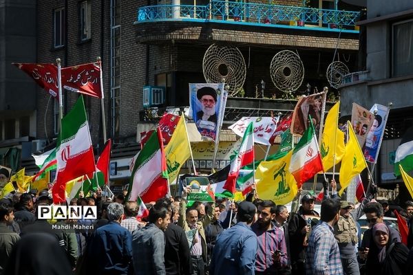 راهپیمایی روز جهانی قدس در تهران-2