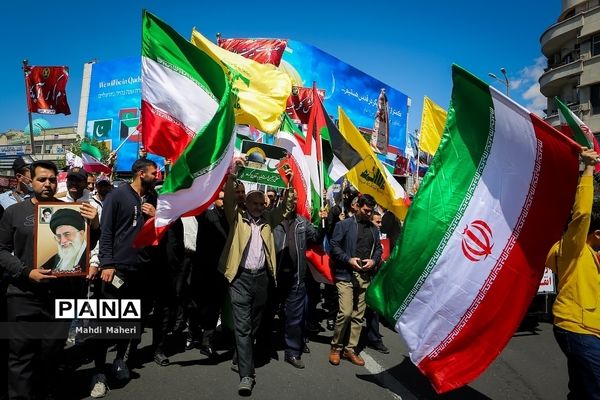 راهپیمایی روز جهانی قدس در تهران-2