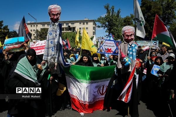 راهپیمایی روز جهانی قدس در تهران-2