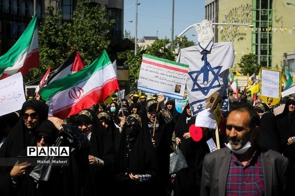 راهپیمایی روز جهانی قدس در تهران-2