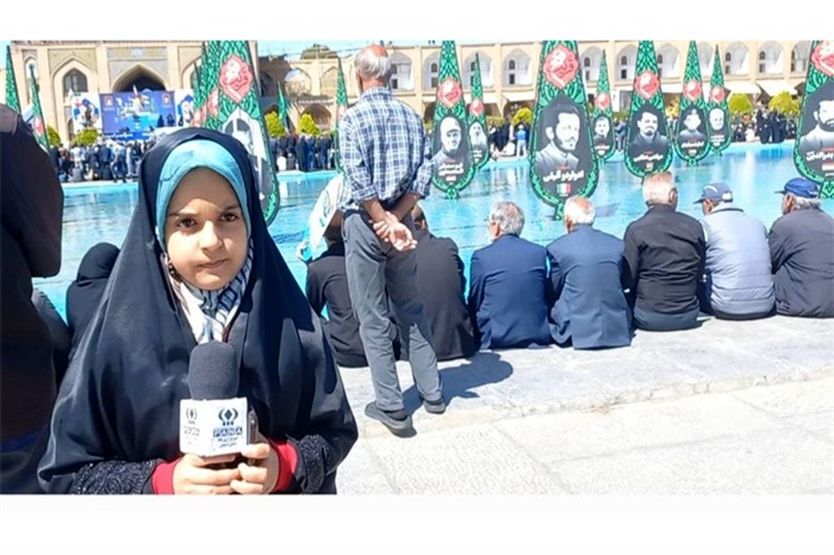 حضور روزه‌داران اصفهانی  در راهپیمایی روز قدس/فیلم