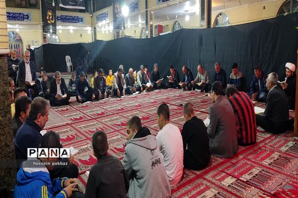 مراسم احیای شب قدر در کامفیروز