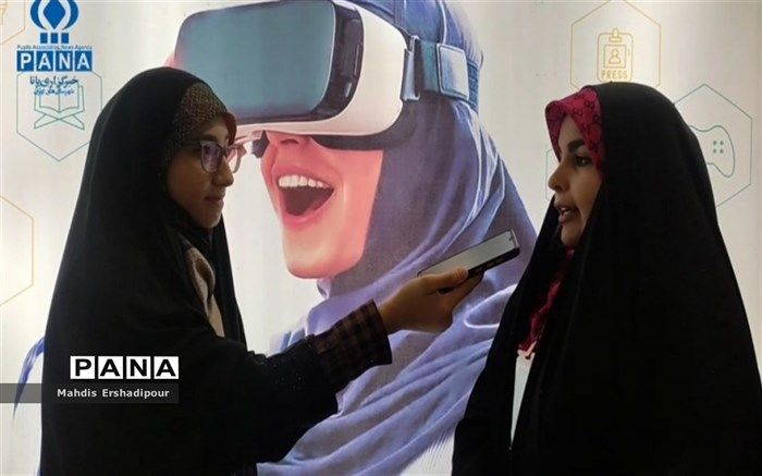 نمایش واقعیت مجازی وقایع کربلا در غرفه متاهیئت نمایشگاه قرآن/ فیلم