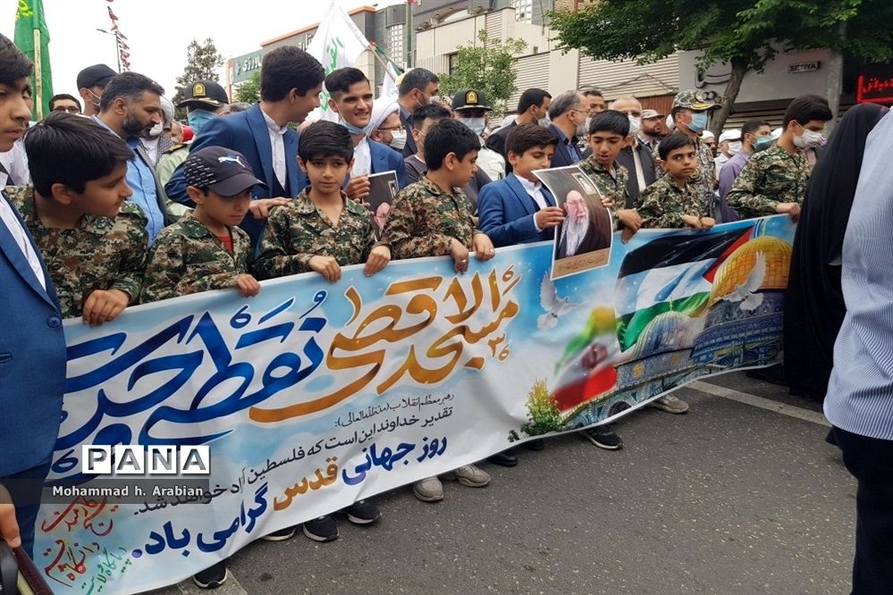 در راهپیمایی روز جهانی قدس شرکت می‌کنیم زیرا ... / فیلم