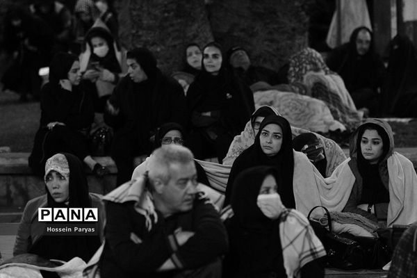 مراسم احیای شب بیست و سوم ماه رمضان در میدان فلسطین تهران