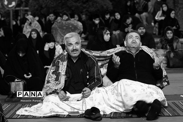 مراسم احیای شب بیست و سوم ماه رمضان در میدان فلسطین تهران