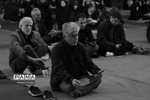 مراسم احیای شب بیست و سوم ماه رمضان در میدان فلسطین تهران