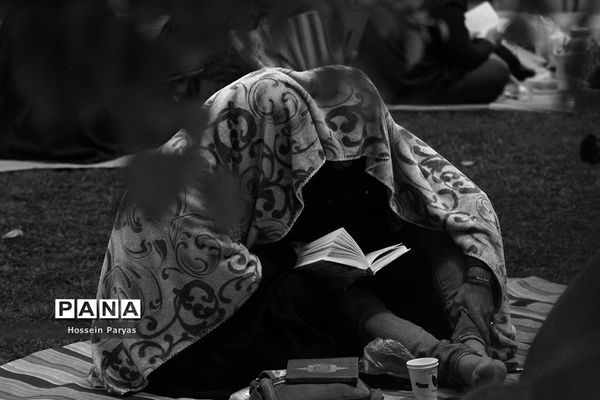 مراسم احیای شب بیست و سوم ماه رمضان در میدان فلسطین تهران