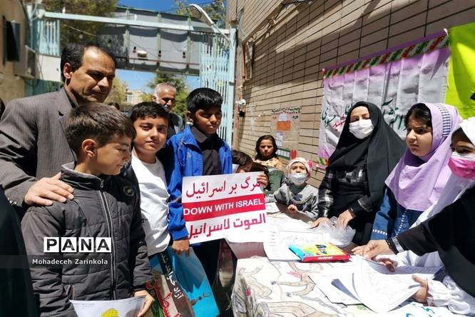 راهپیمایی روز جهانی قدس در شهرستان اقلید