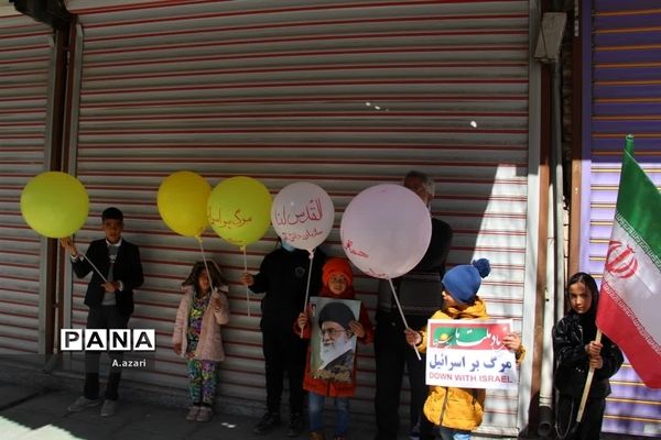 راهپیمایی روز قدس در شهرکرد