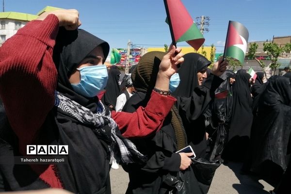 راهپیمایی روز قدس در صفادشت