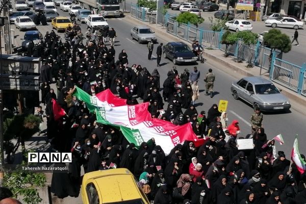 راهپیمایی روز قدس در صفادشت