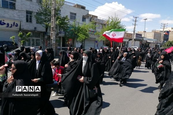 راهپیمایی روز قدس در صفادشت