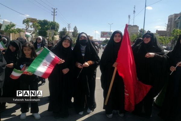 راهپیمایی روز قدس در صفادشت