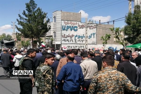 راهپیمایی روز قدس در صفادشت